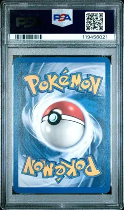 Pokemon: Team Rocket 1st Edition Rare Holo: Rainbow Energy 17/82 PSA 7 WOTC - Image 2