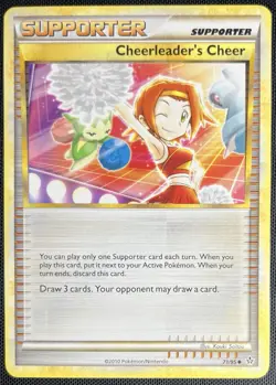 Cheerleader's Cheer 71/95 Pokemon English HG/SS Unleashed 2010 - Image 1
