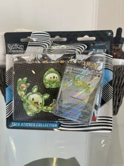 Pokemon TCG Scarlet & Violet Black Bolt Tech Sticker Collection, Sealed New - Image 2