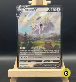 POKEMON - ARCEUS V PROMO SWSH204 - Black Star Promos - ITA - COND. NEAR MINT - Image 1
