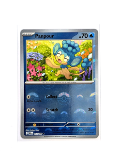 Panpour 017/086 Common Poke Ball Reverse Black Bolt POKEMON TCG S&V BLK EN NM/M - Image 1