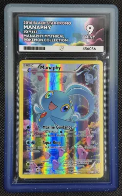 🌊 Manaphy XY113 - XY Mythical - 2016 Pokemon Collection- Promo - ACE 9 MINT - Image 5
