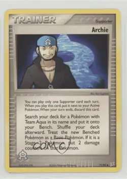 Archie Pokemon EX Team Magma vs Team Aqua #71 2004 - Image 1