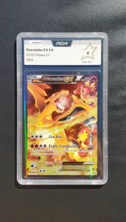 Carte Pokemon Dracaufeu XY121 EX Full-Art - Promo - FR - PCA 6 - Image 1