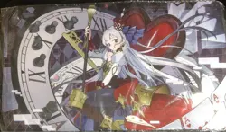 YuGiOh M∀LICE Q HEARTS OF CRYPTER Playmat Good Condition Individual Card - Image 1
