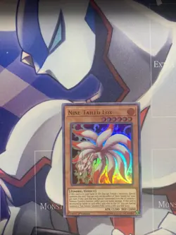 Yugioh Nine-Tailed Fox DUPO-EN031 Ultra Rare 1st Ed - Image 1