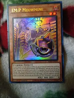 Yugioh EM:P Meowmine PHNI-EN032 Ultra Rare 1st Ed NM - Image 1