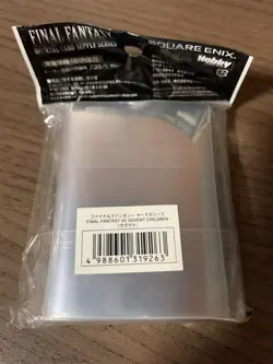 Final Fantasy Trading Card Cloud Sleeve 67mm×92mm 60 Count New - Image 2