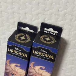 Disney Lorcana Elsa Playmat Trading Card Game 2 Piece Set Unopened - Image 3