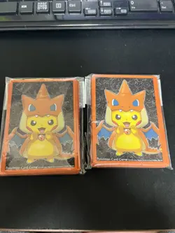 Pokemon Trading Card Pikachu Sleeve Mega Tokyo Unopened Used - Image 1
