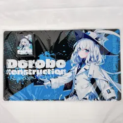 Hololive Trading Card Rubber Playmat Sleeve Set Fubuki Akai Regular - Image 1