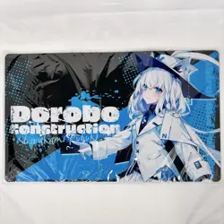 Hololive Trading Card Rubber Playmat Sleeve Set Fubuki Akai Regular - Image 3
