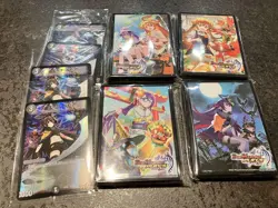 Duel Masters Hero of the Fierce Dragon & Evil Eye Sleeve Set Trading Card - Image 1