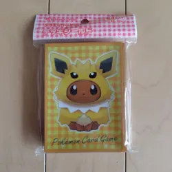 Pokemon Trading Card Deck Shield Eevee Poncho Series Thunderous Rare - Image 1