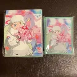 Pokemon Card Melon Deck Shield Sleeve Case Unused Used - Image 1
