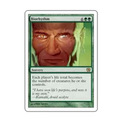 WOTC MtG 9th Ed Biorhythm (R) EX - Image 1