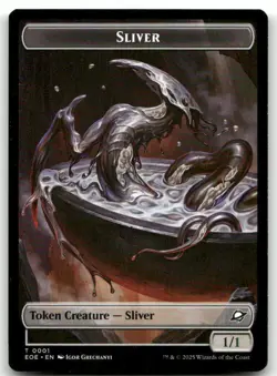 Robot / Sliver Double-Sided Token - Edge of Eternities MTG NM - Image 1