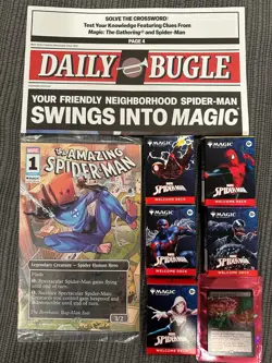 FULL SET PAX West 2025 MTG Magic Spiderman Behold the Sinister Six Welcome Decks - Image 1