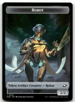 Robot / Munitions Double-Sided Token - Edge of Eternities MTG NM - Image 2