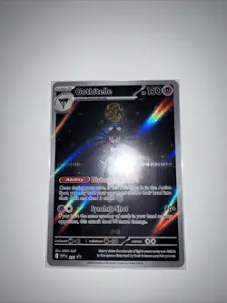 Pokemon Gothitelle SVP 211 Black Star Promo Card White Flare NM/M - Image 1
