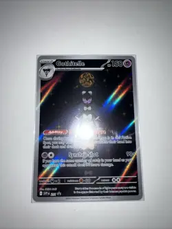 Pokemon Gothitelle SVP 211 Black Star Promo Card White Flare NM/M - Image 1