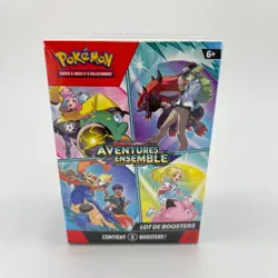 Pokemon TCG Bundle 6 Boosters EV09 Aventures Ensemble Neuf & Scelle Cartes Boite - Image 1
