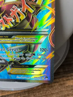 Pokemon Card XY BREAKPOINT Mega Gyarados EX Full Art 115/122 - Image 4