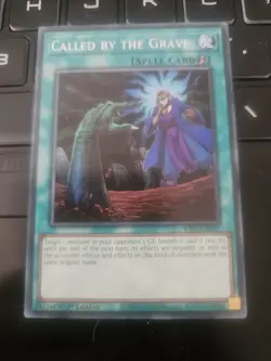 RA01-EN057 Called by the Grave Secret Rare 1st Edition YuGiOh Card - Image 1