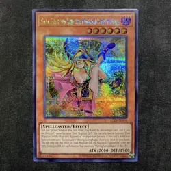 Yugioh Dark Magician Girl The Magician’s Apprentice ALIN-AE004 Secret Asia NM - Image 1