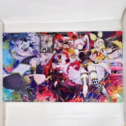 YuGiOh Malice A Mini Sleeve Playmat Set Used Condition M∀LICE IN - Image 1