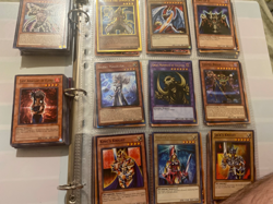 YuGiOh!Collection Binder - 145 and 100 bulk . 9 link cards please see all pics - Image 1