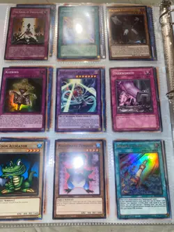 YuGiOh!Collection Binder - 145 and 100 bulk . 9 link cards please see all pics - Image 5