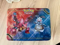 Pokemon 2016 Collectors Chest Card Storage tin only 22cms x 17cms x 9cms HTF - Image 1