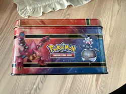 Pokemon 2016 Collectors Chest Card Storage tin only 22cms x 17cms x 9cms HTF - Image 4