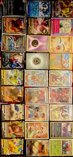 Pokemon 36 Card Lot NM - Trainer , Full Art Trainer Cards, V Miscellaneous Holo - Image 1