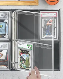 Graded Card Sleeves, PSA Slab Binder Pages for Storage & Clear - Image 3