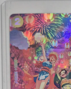 One Piece Card Game O-Nami OP06-101 SP Parallel R OP07 Korean Version NM - Image 3