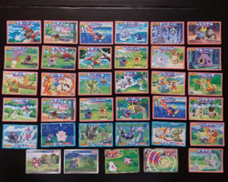Pokemon Top Seika Candy Card Lot 35 Japanese Vintage Rare Collectible 1999-2000s - Image 1