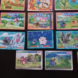 Pokemon Top Seika Candy Card Lot 35 Japanese Vintage Rare Collectible 1999-2000s - Image 2