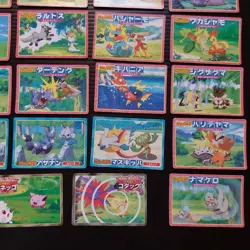 Pokemon Top Seika Candy Card Lot 35 Japanese Vintage Rare Collectible 1999-2000s - Image 3