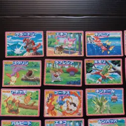 Pokemon Top Seika Candy Card Lot 35 Japanese Vintage Rare Collectible 1999-2000s - Image 4