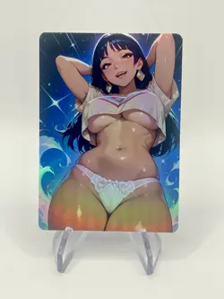 Chel The Road to El Dorado Rainbow Holo Full Art Waifu Pokemon Card - Image 2
