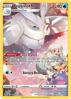 Frosmoth HP90 lce Dance Metal Pokemon Card-Collectible Gift Display - Image 1