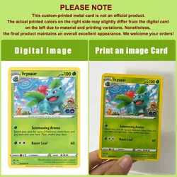 Jasmine's Gaze Metal Pokemon Card-Collectible Gift Display - Image 3