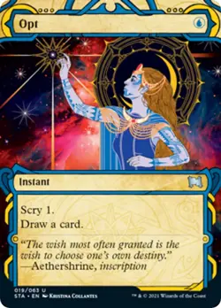 MTG Foil - Opt - 19 / NM / English - Image 1