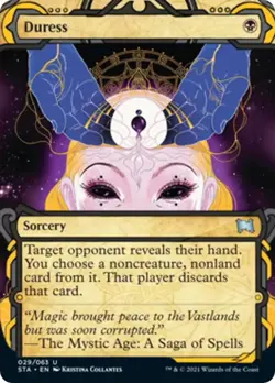 MTG Foil - Duress - 29 / NM / English - Image 1