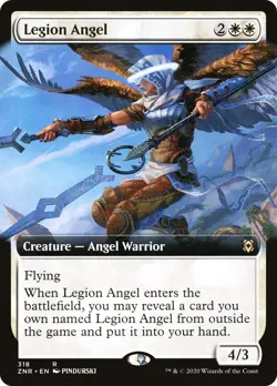 MTG Legion Angel (Extended Art) - 318 / English / Near Mint - Image 1