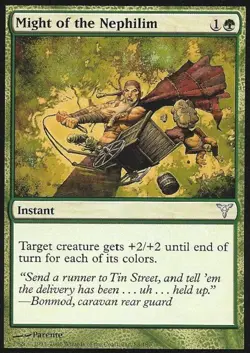 Might of the Nephilim - Light Play MTG Dissension - Image 1