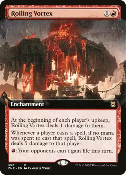 MTG Roiling Vortex (Extended Art) - 352 / English / Near Mint - Image 1