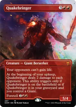 MTG Quakebringer (Borderless) - 297 / English / Near Mint - Image 1